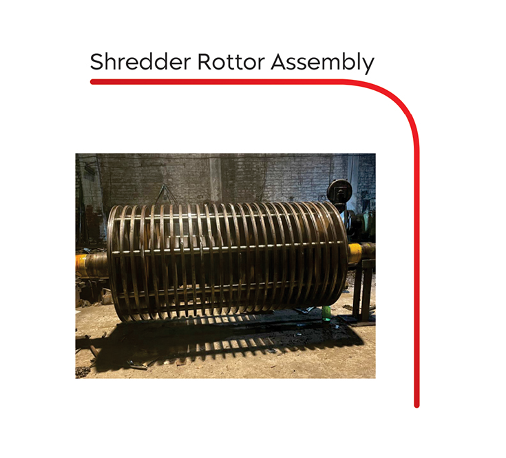 Complete Shredder Assembly